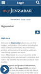 Mobile Screenshot of myjenzabar.net